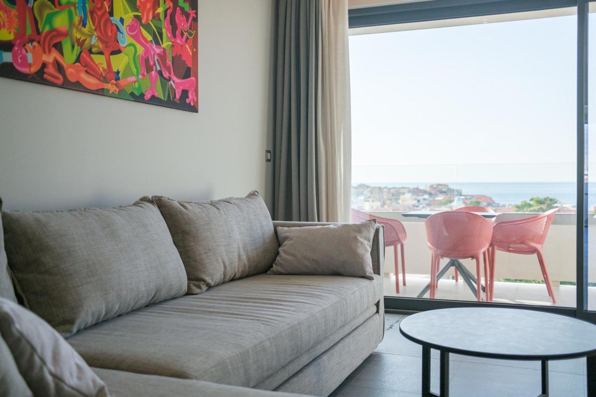 Sky-High 70Sqm Penthouse W. Stunning Views - 05 Διαμέρισμα Χανιά Εξωτερικό φωτογραφία