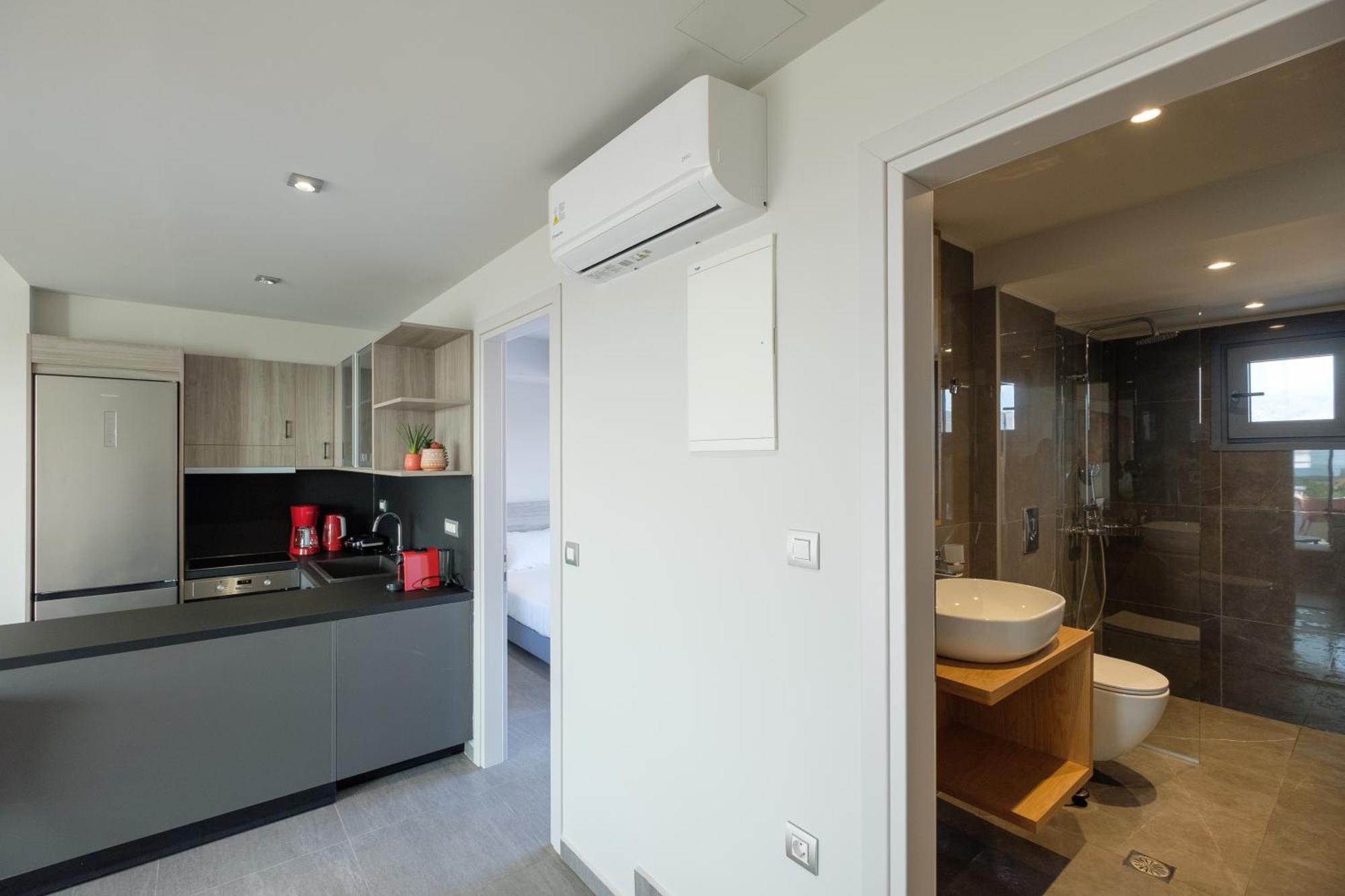 Sky-High 70Sqm Penthouse W. Stunning Views - 05 Διαμέρισμα Χανιά Εξωτερικό φωτογραφία