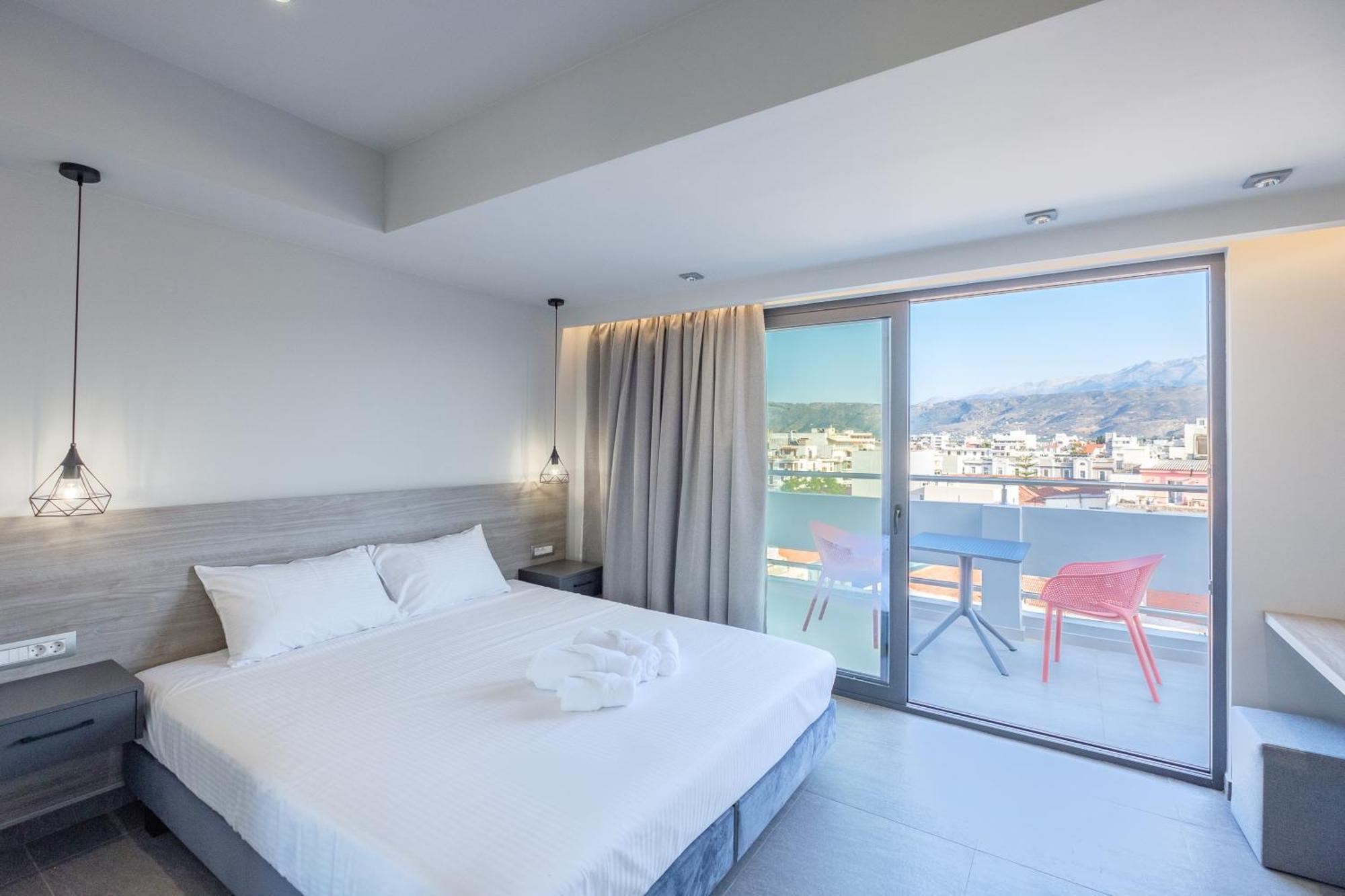 Sky-High 70Sqm Penthouse W. Stunning Views - 05 Διαμέρισμα Χανιά Εξωτερικό φωτογραφία