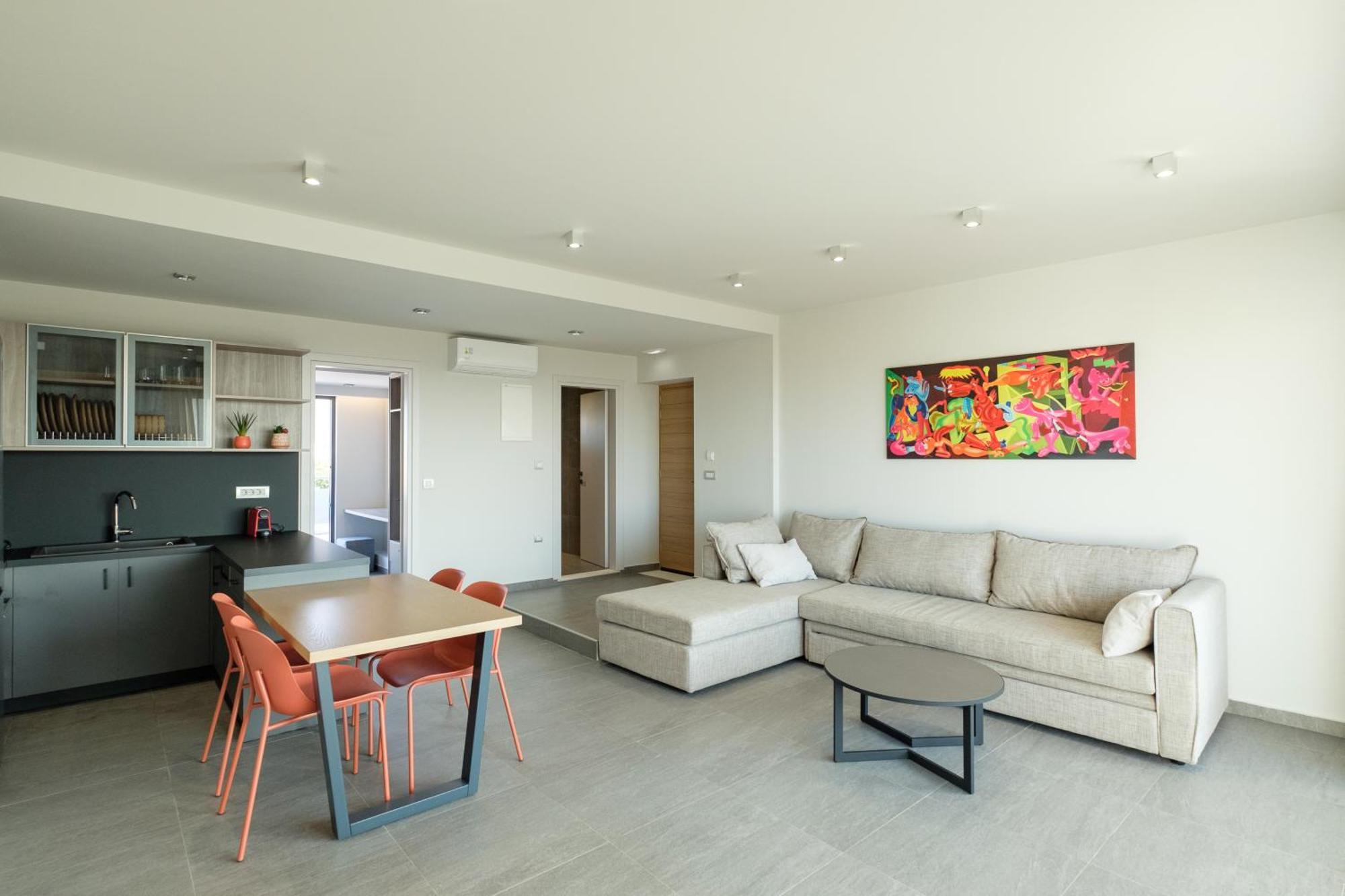 Sky-High 70Sqm Penthouse W. Stunning Views - 05 Διαμέρισμα Χανιά Εξωτερικό φωτογραφία